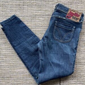 D&G Dolce & Gabbana Love Affair Y2K Low Rise Jeans